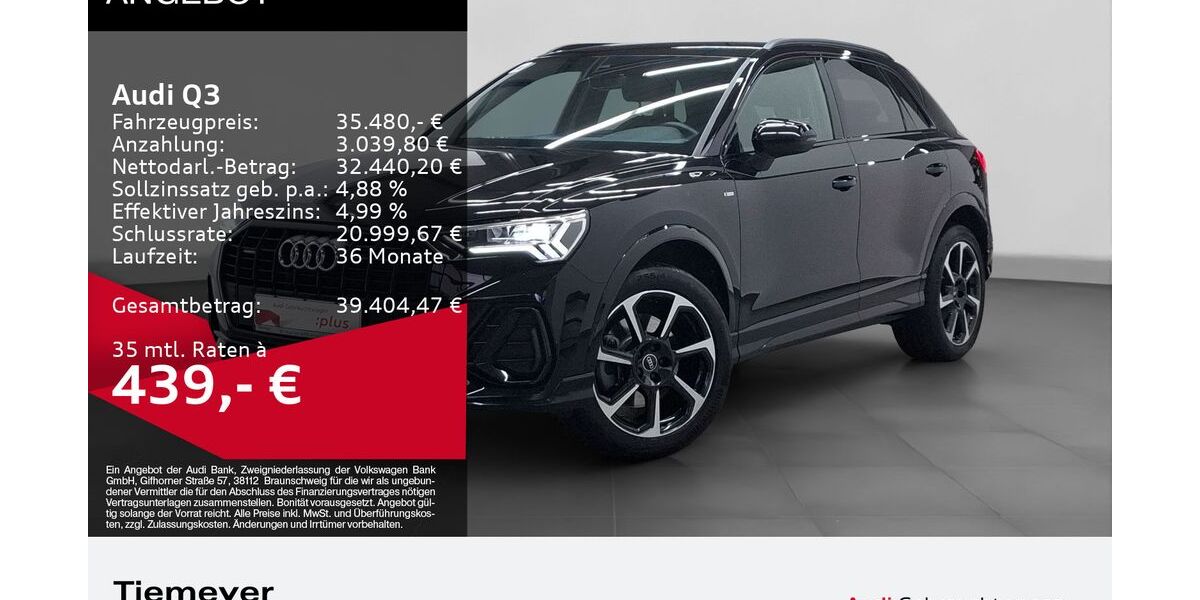 Audi Q3 59.114 km 35.480 &euro; Bochum 44809