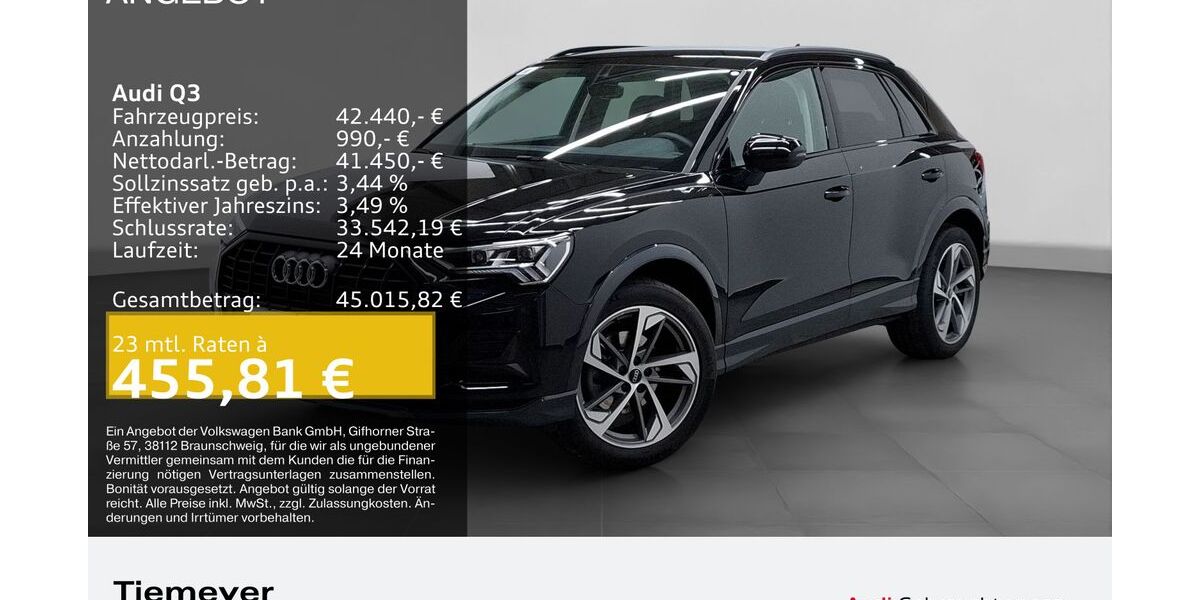 Audi Q3 1.351 km 40.590 &euro; Bochum 44809