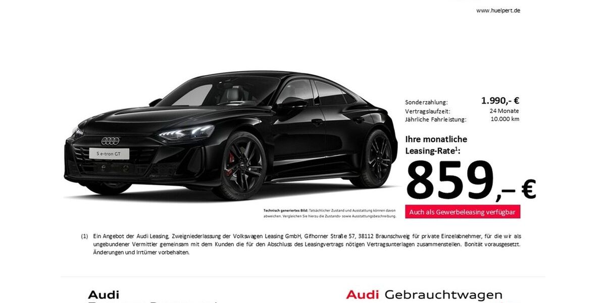 Audi e-tron GT 8.183 km 99.311 &euro; Dortmund 44143