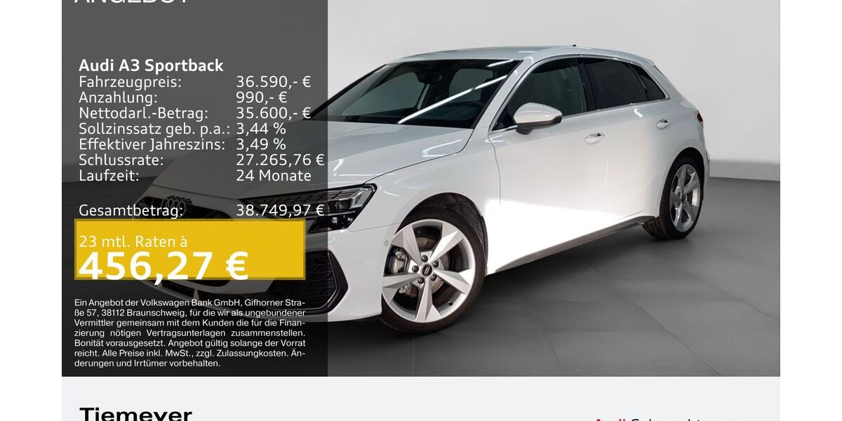 Audi A3 21.074 km 35.330 &euro; Bochum 44809