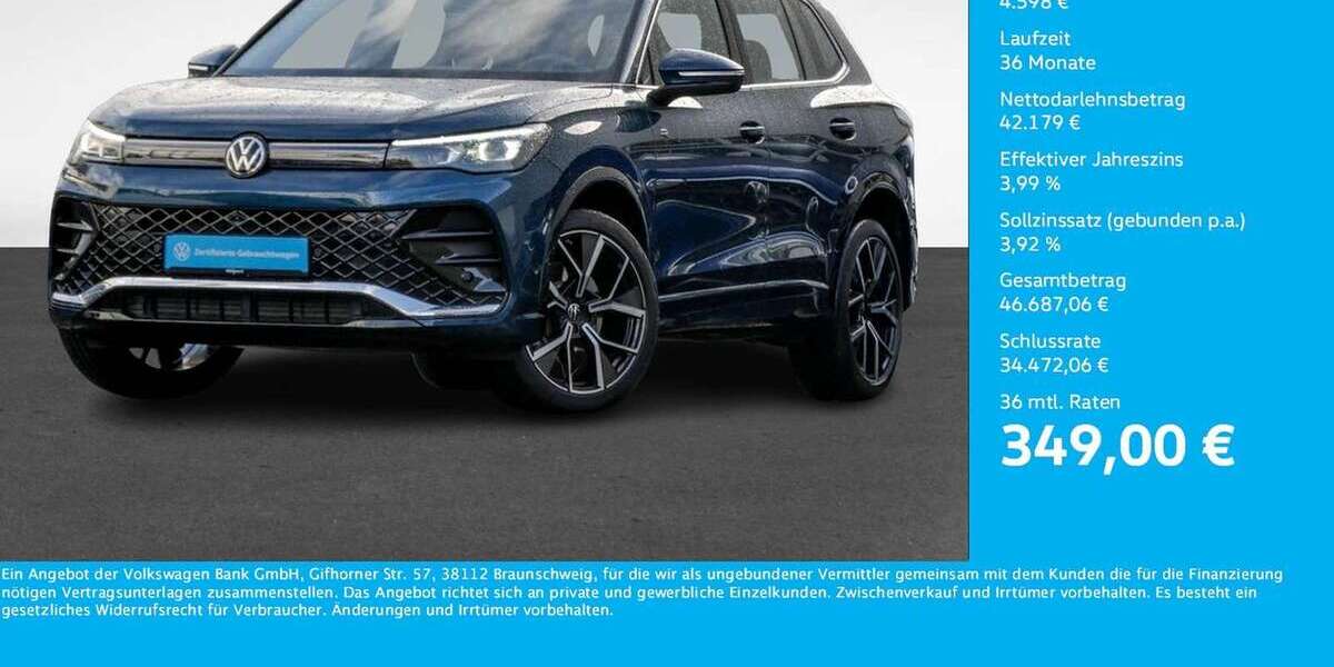 VW Tiguan 6.172 km 46.777 &euro; Dortmund 44141