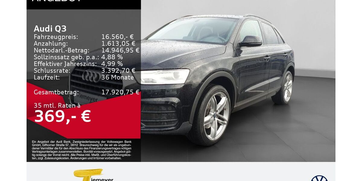 Audi Q3 85.164 km 14.760 &euro; Bochum 44892