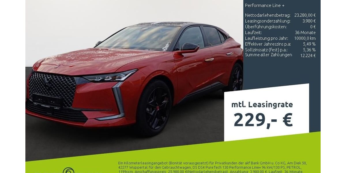 Citroen DS4 13.675 km 20.880 &euro; Dortmund 44263