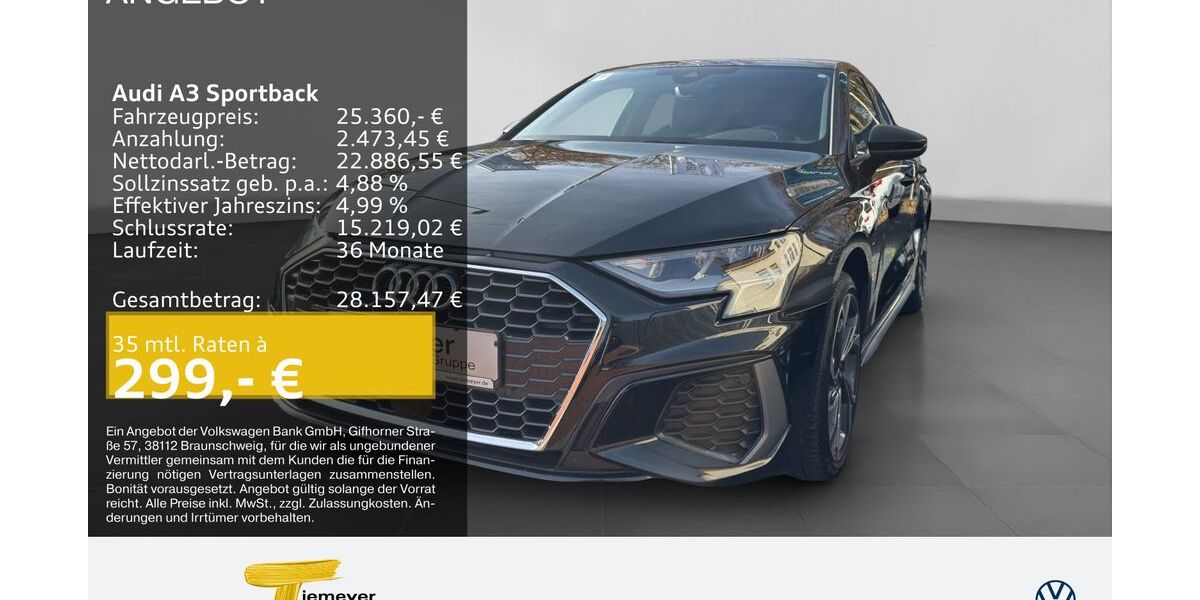 Audi A3 62.264 km 25.360 &euro; Recklinghausen 45663