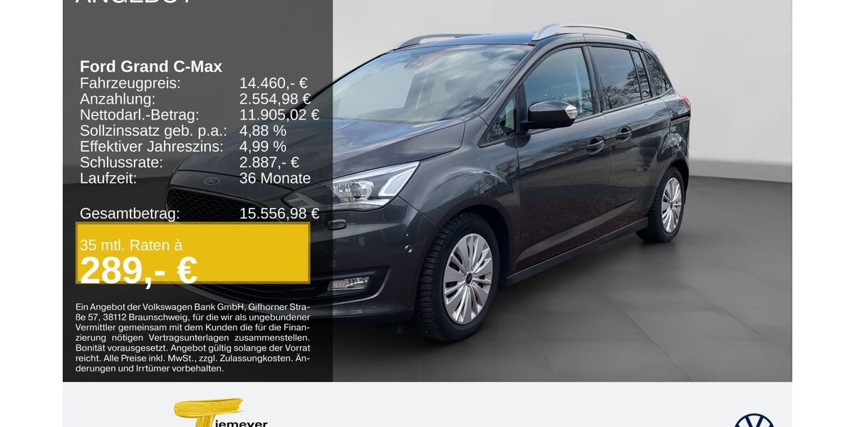 Ford Grand C-Max 46.997 km 14.460 &euro; Dorsten 46282