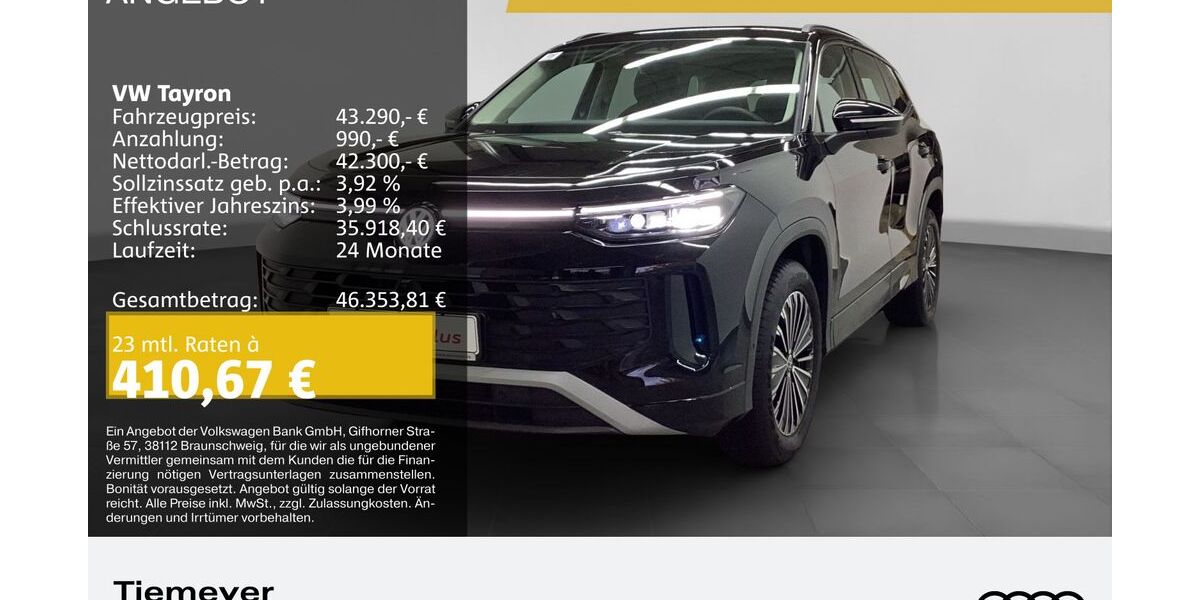 VW Tayron 26.171 km 42.190 &euro; Bochum 44809