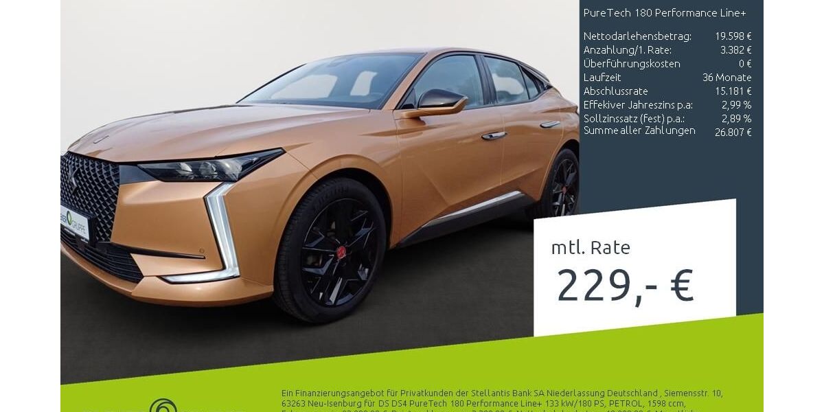 Citroen DS4 46.795 km 21.440 &euro; Dortmund 44263