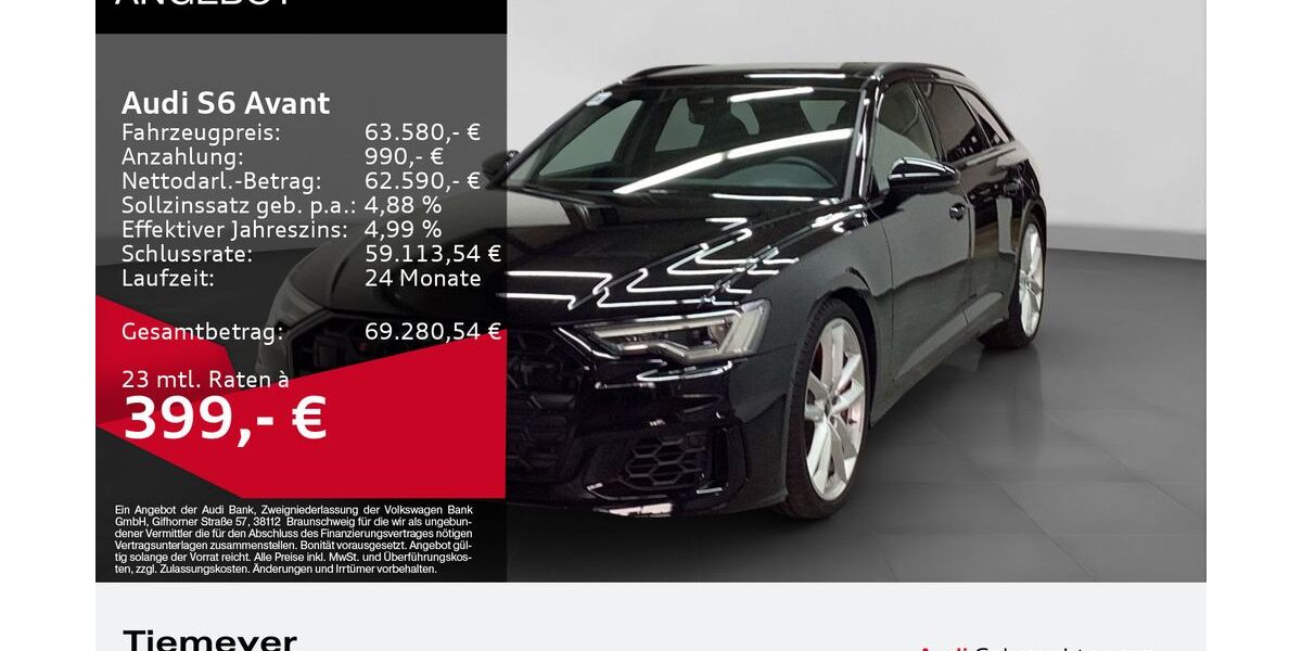 Audi S6 12.524 km 61.560 &euro; Bochum 44809