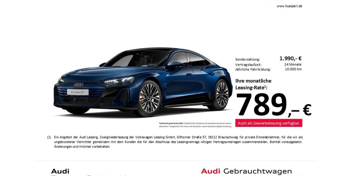 Audi e-tron GT 4.576 km 94.466 &euro; Dortmund 44143