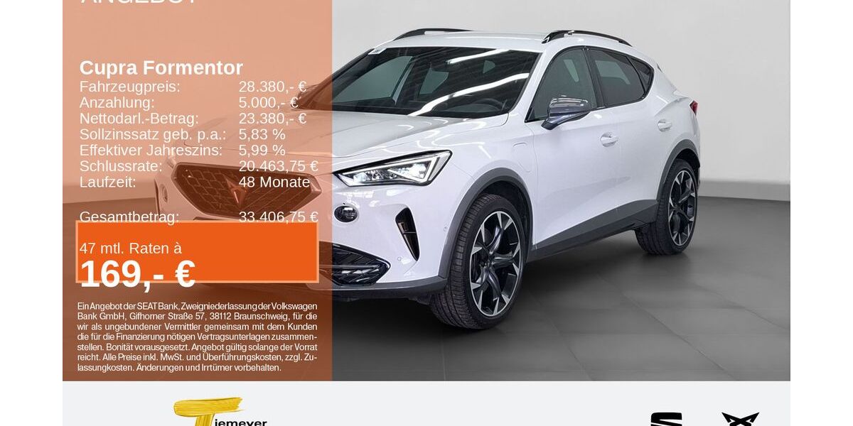 Cupra Formentor 17.054 km 28.380 &euro; Bochum 44809