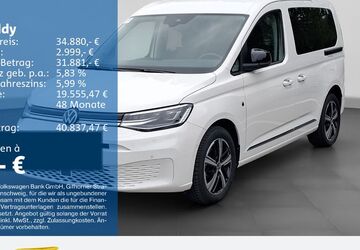 VW Caddy 34.546 km 32.740 &euro; Bochum 44892