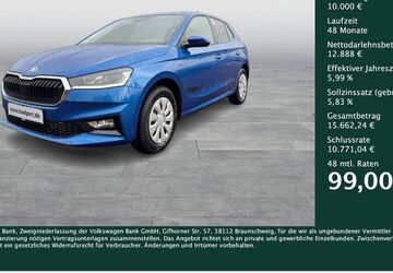 Skoda Fabia 4.221 km 22.285 &euro; Dortmund 44309