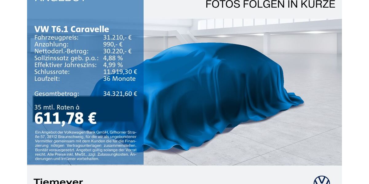 VW T6 Caravelle 99.990 km 25.470 &euro; Bochum 44892