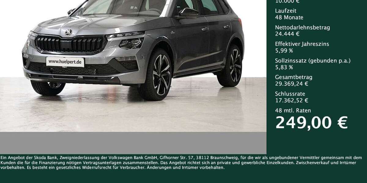 Skoda Kamiq 1.020 km 34.444 &euro; Dortmund 44269