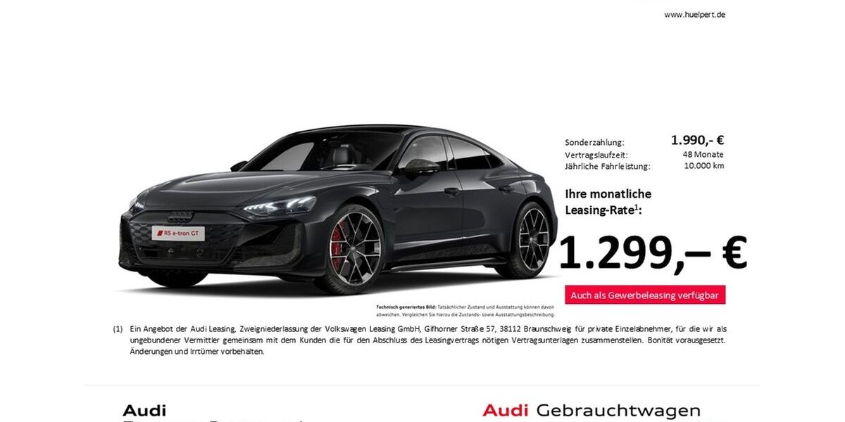 Audi RS e-tron GT 6.048 km 142.988 &euro; Dortmund 44143