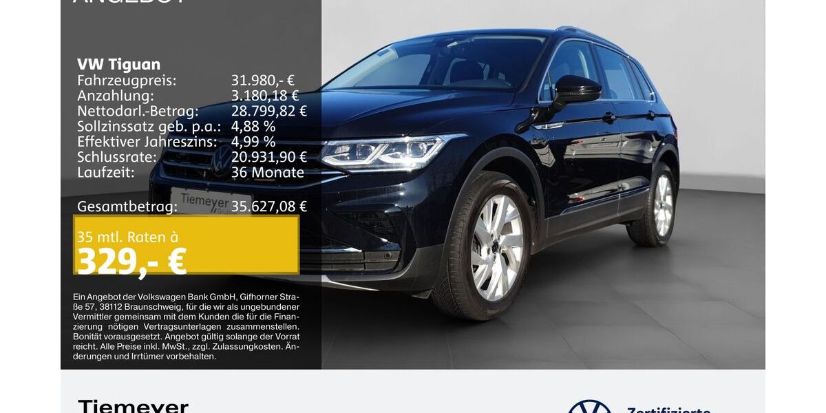 VW Tiguan 47.770 km 30.460 &euro; Bochum 44892