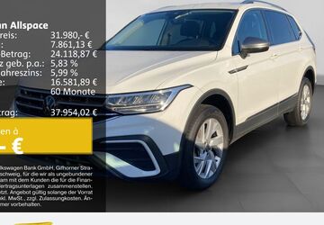 VW Tiguan Allspace 55.159 km 31.980 &euro; Bochum 44892
