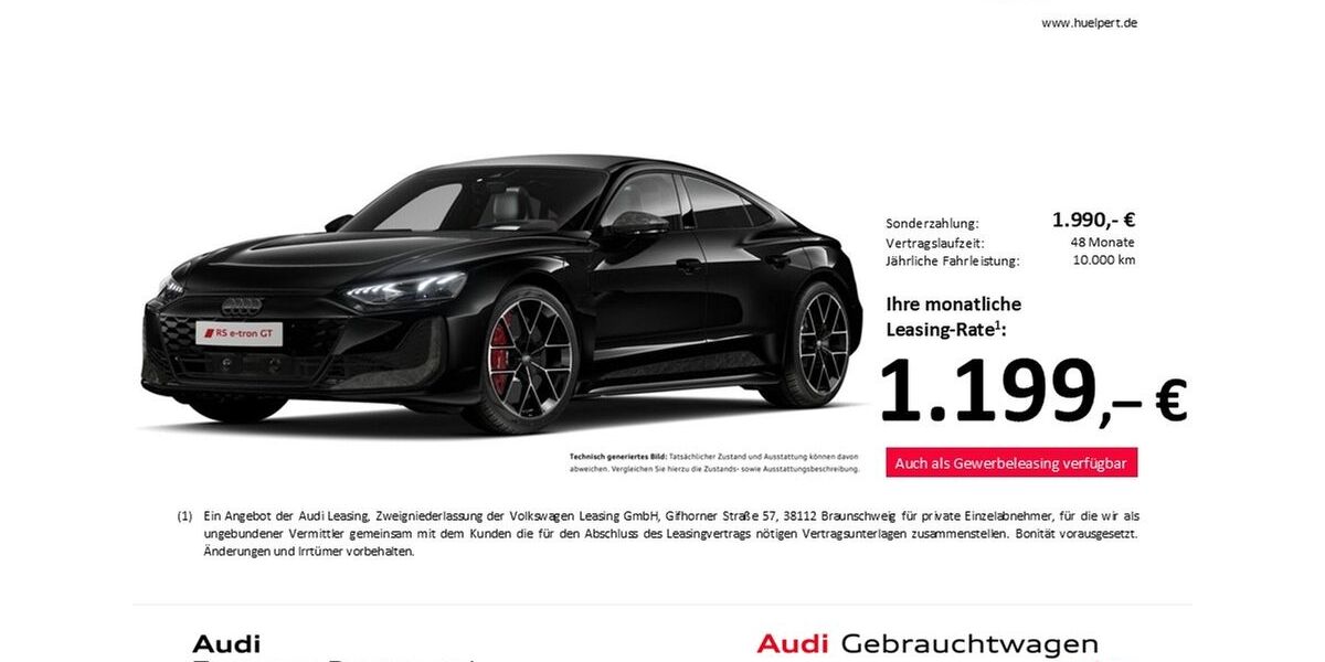 Audi RS e-tron GT 12.594 km 138.811 &euro; Dortmund 44143