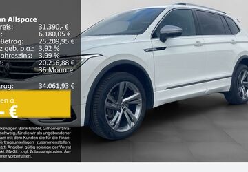 VW Tiguan Allspace 95.211 km 30.840 &euro; Bochum 44892