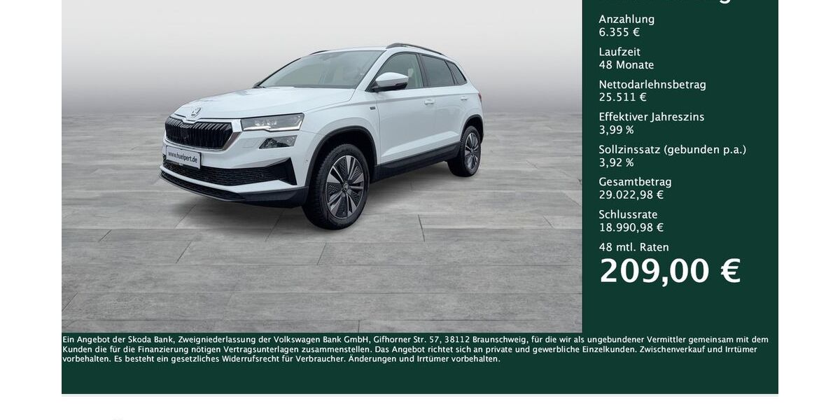 Skoda Karoq 26.079 km 31.736 &euro; Dortmund 44309