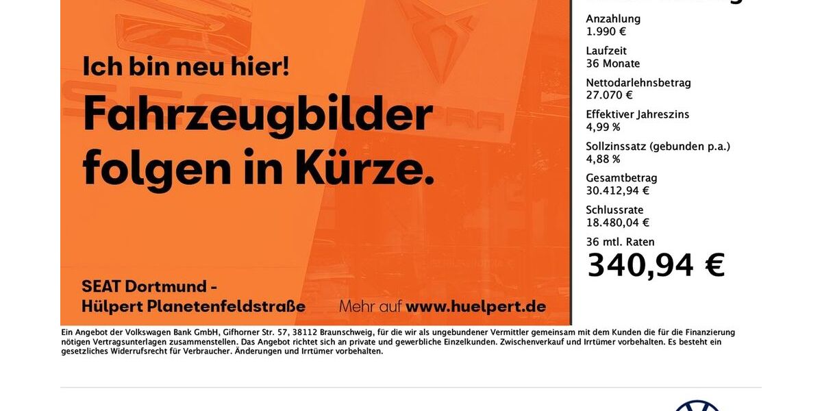 Cupra Formentor 31.159 km 27.241 &euro; Dortmund 44379