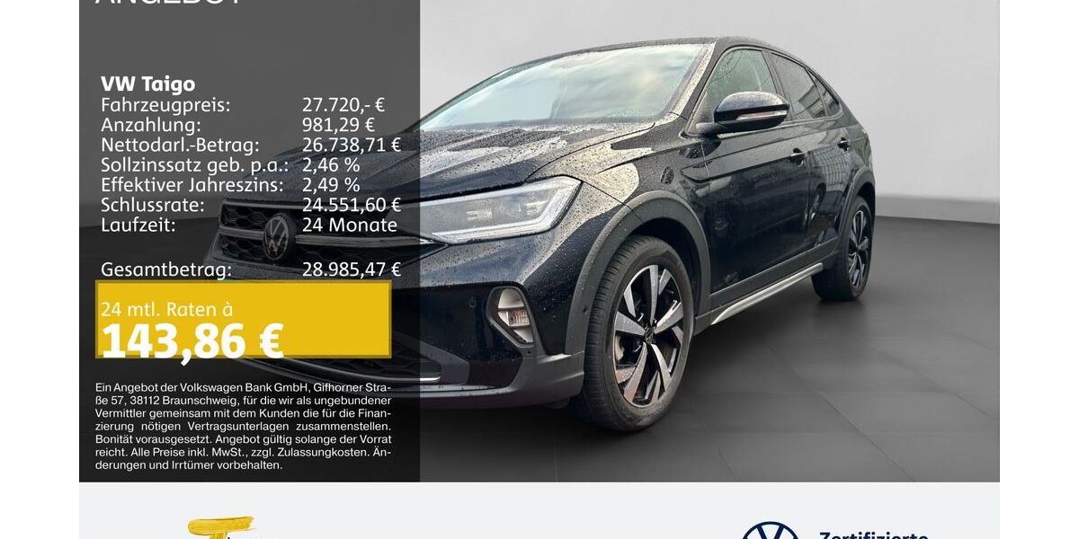 VW Taigo 13.901 km 26.790 &euro; Marl 45770