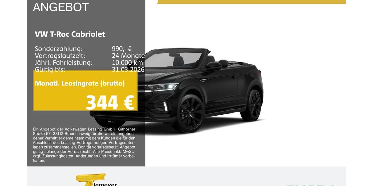 VW T-Roc 10.127 km 34.980 &euro; Bochum 44809