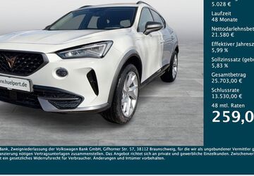 Cupra Formentor 29.058 km 26.542 &euro; Dortmund 44269