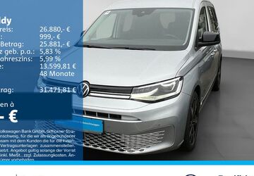 VW Caddy 89.996 km 26.410 &euro; Recklinghausen 45663