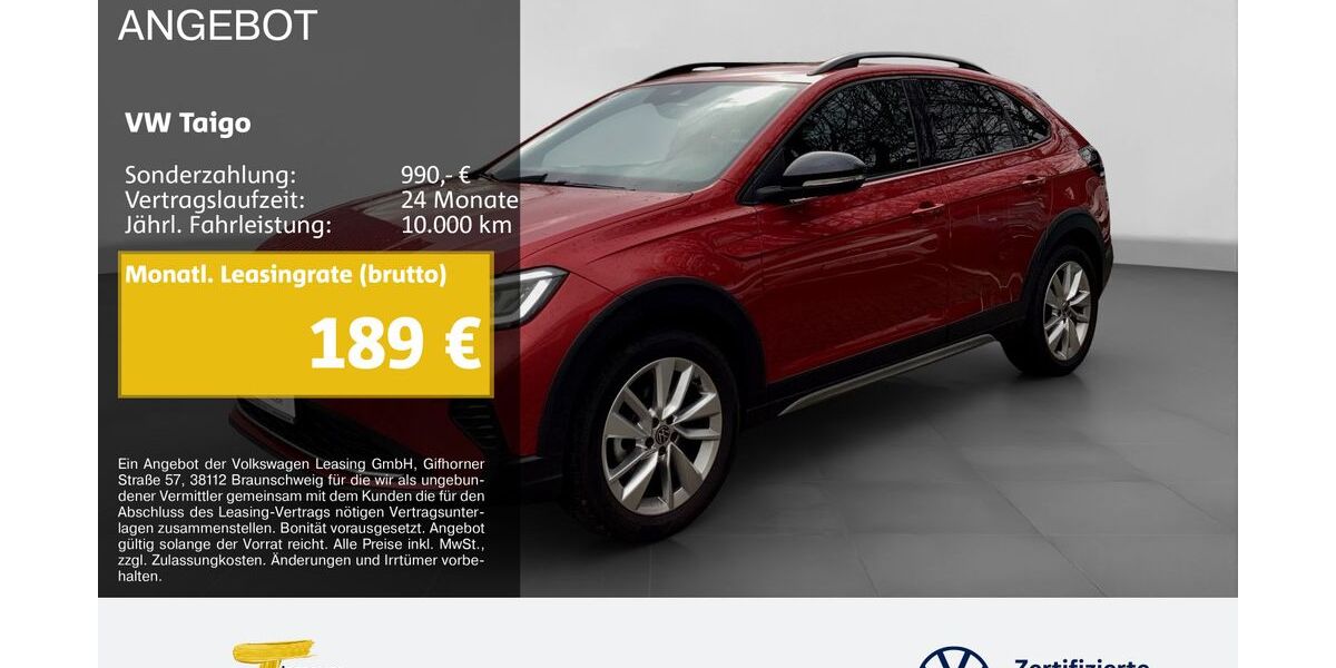 VW Taigo 25.299 km 22.370 &euro; Castrop-Rauxel 44575