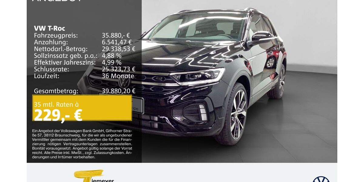 VW T-Roc 4.999 km 32.440 &euro; Bochum 44892