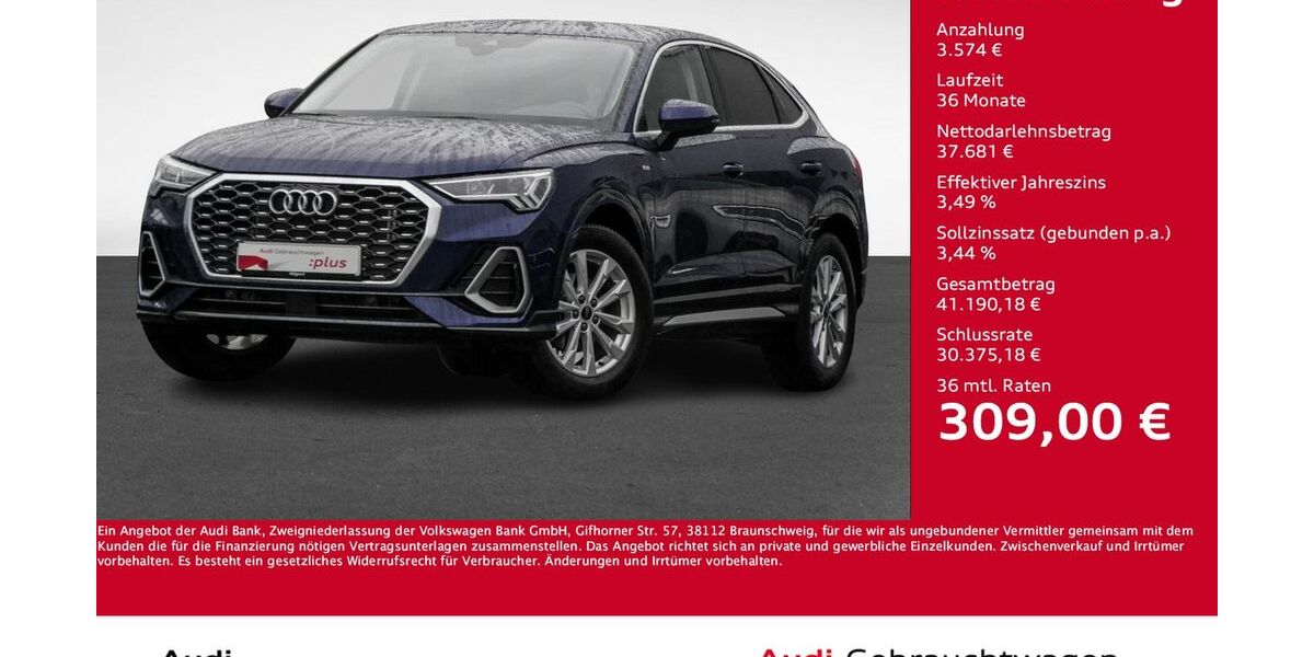 Audi Q3 8.387 km 39.288 &euro; Dortmund 44143