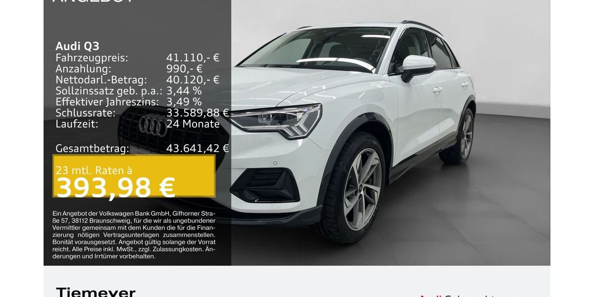 Audi Q3 1.518 km 40.690 &euro; Bochum 44809