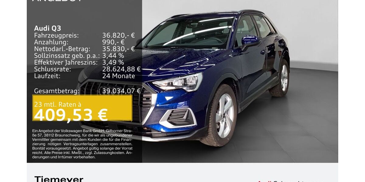 Audi Q3 27.688 km 35.390 &euro; Bochum 44809