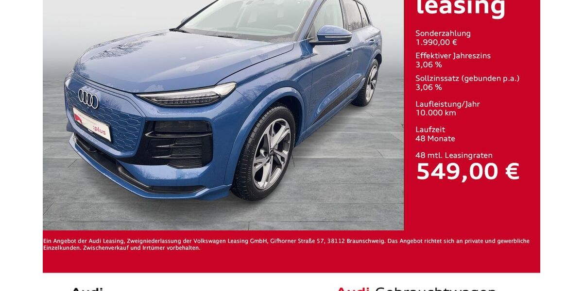 Audi Q6 e-tron 6.498 km 62.319 &euro; Dortmund 44143