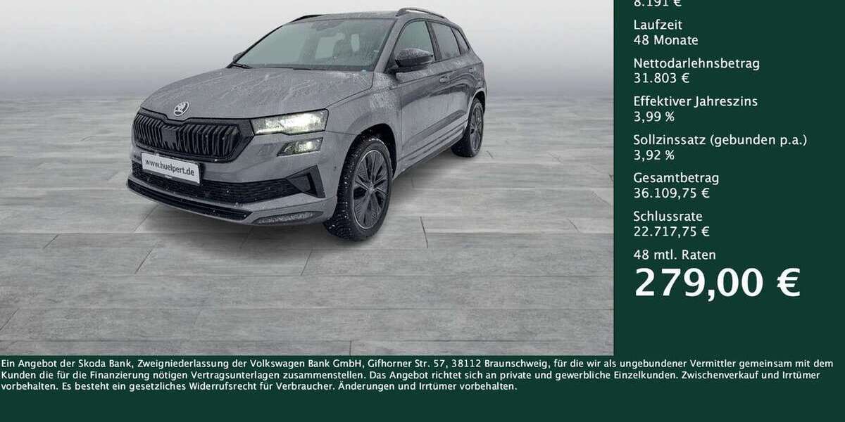 Skoda Karoq 19.231 km 39.994 &euro; Dortmund 44309