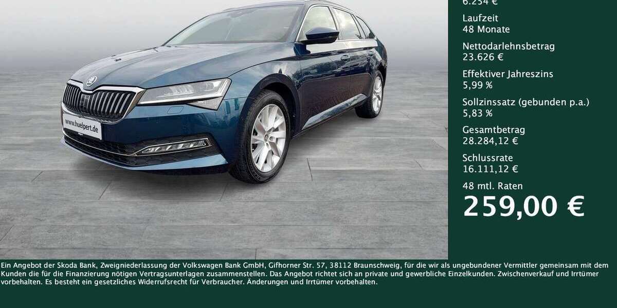 Skoda Superb 51.694 km 29.880 &euro; Dortmund 44309