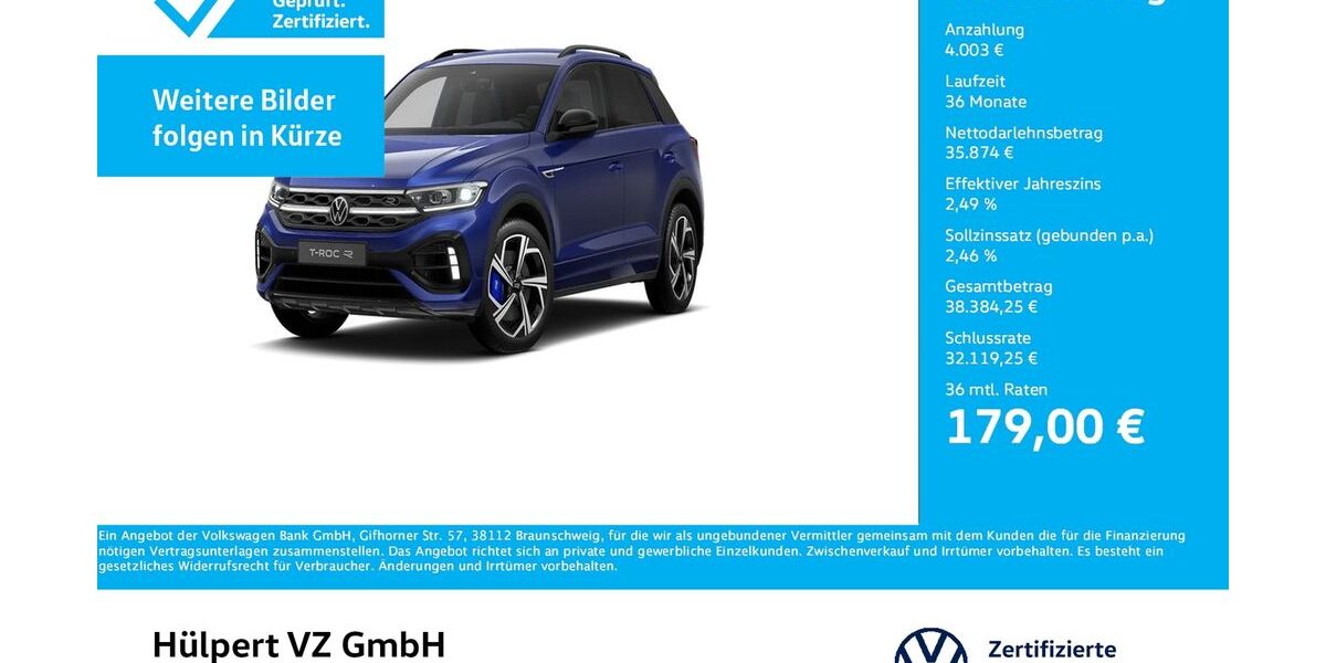 VW T-Roc 6.891 km 39.944 &euro; Dortmund 44141