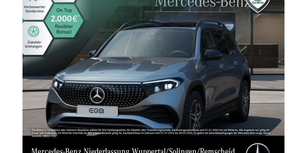 Mercedes-Benz EQB 22.220 km 36.290 &euro; Wuppertal 42115