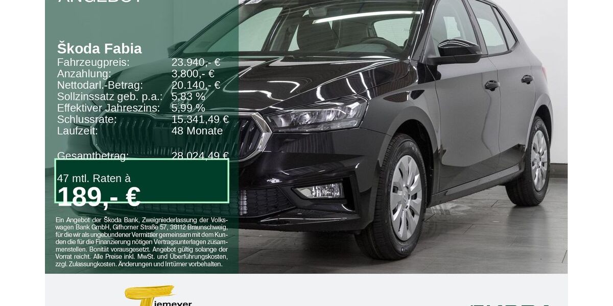 Skoda Fabia 3.144 km 22.890 &euro; Bochum 44809