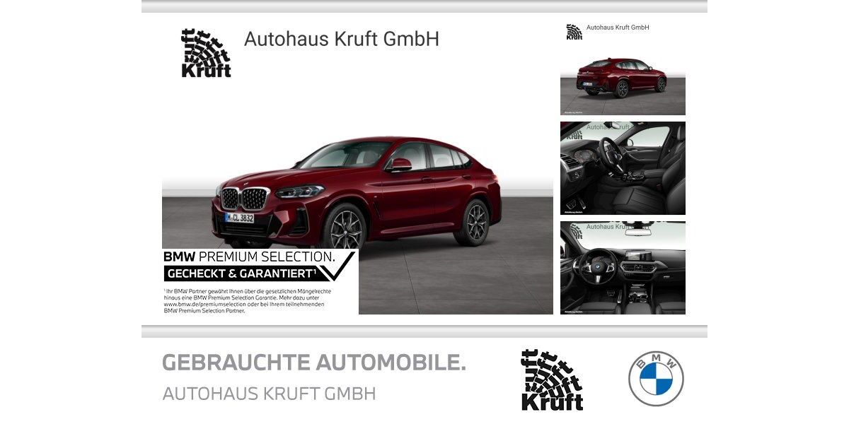 BMW X4 13.237 km 49.998 &euro; Oberhausen 46117