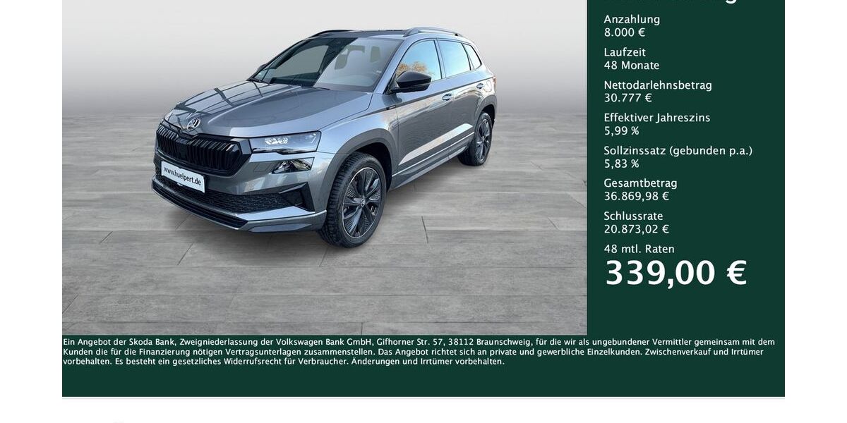 Skoda Karoq 5.900 km 38.777 &euro; Dortmund 44269