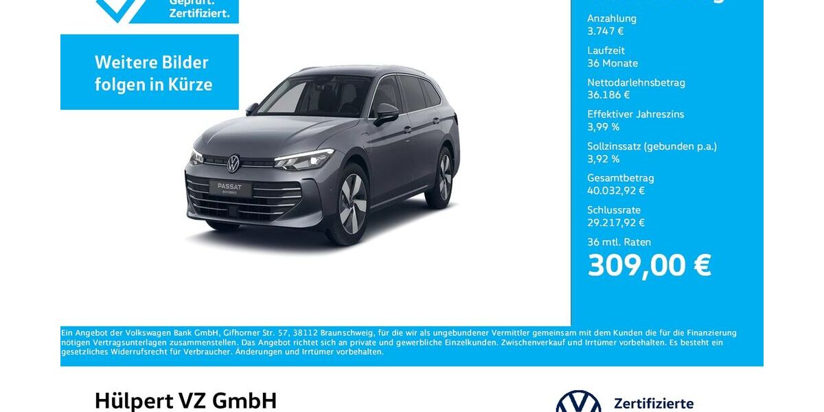 VW Passat Variant 8.708 km 38.466 &euro; Dortmund 44141