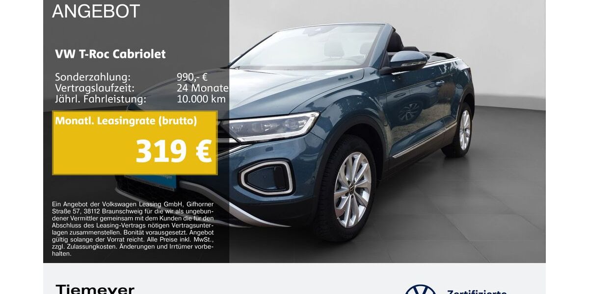 VW T-Roc 3.813 km 28.790 &euro; Bochum 44892