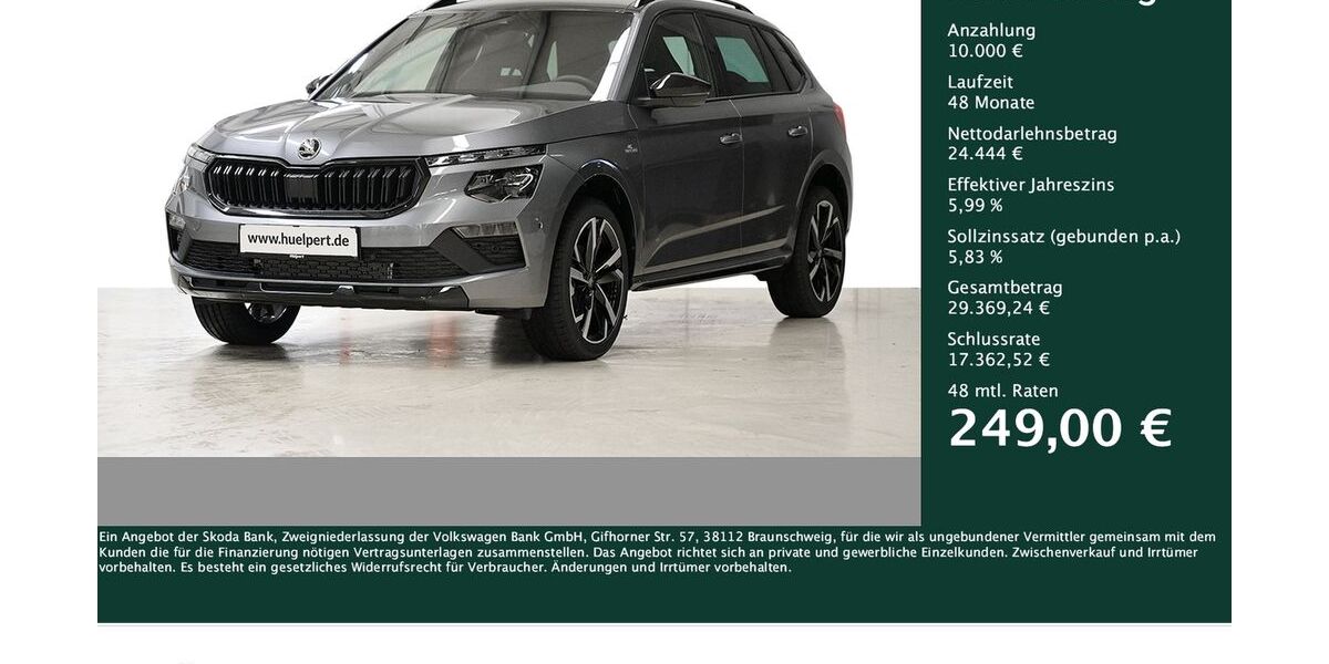Skoda Kamiq 2.524 km 34.444 &euro; Dortmund 44269