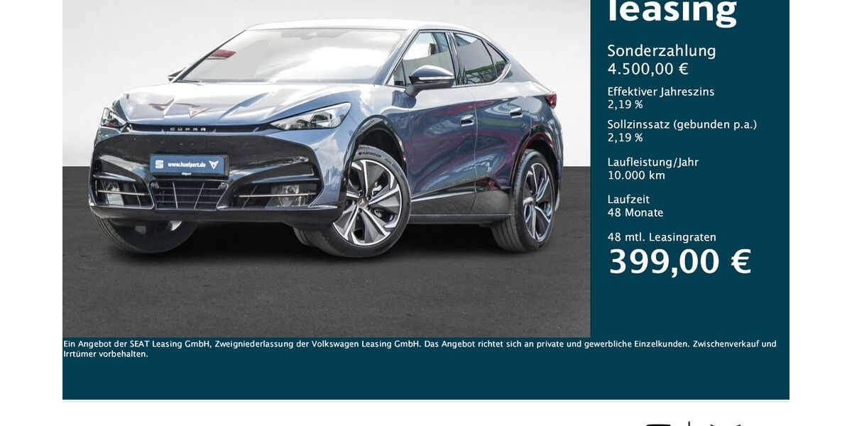 Cupra Tavascan 1.990 km 42.911 &euro; Dortmund 44269