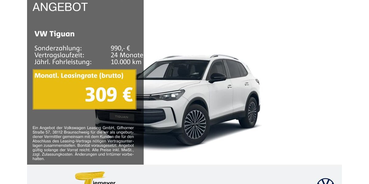 VW Tiguan 16.493 km 35.940 &euro; Dorsten 46282