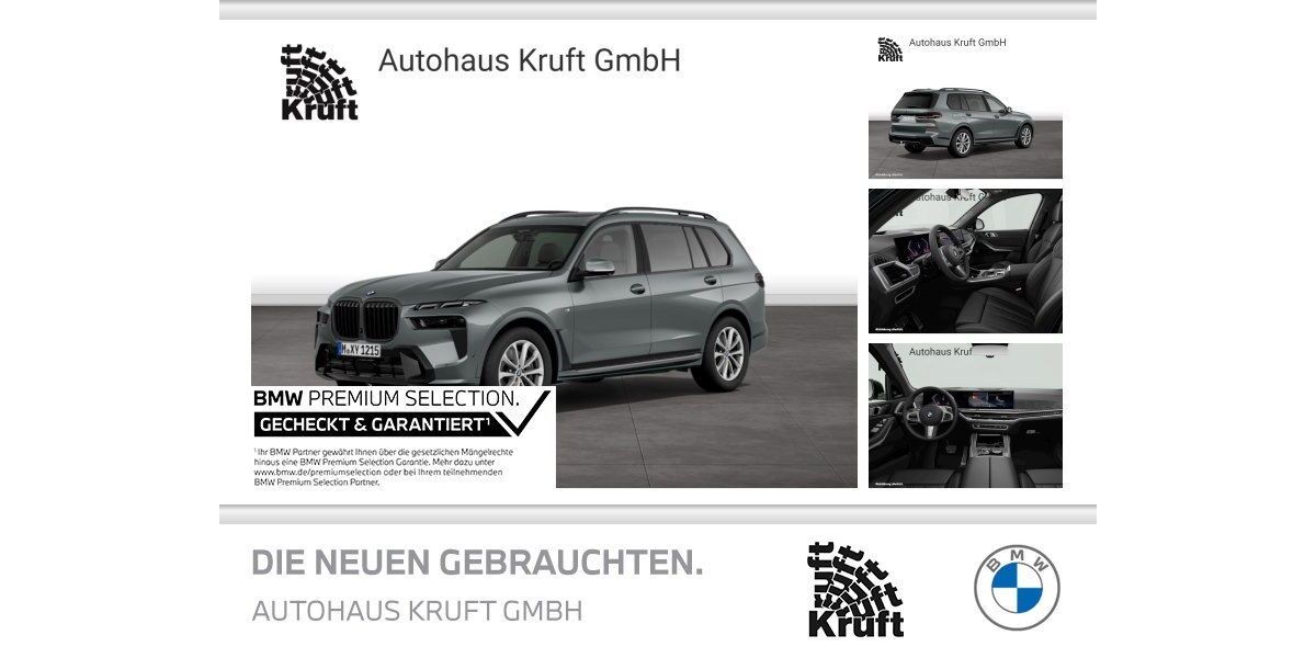 BMW X7 15.239 km 85.499 &euro; Oberhausen 46117