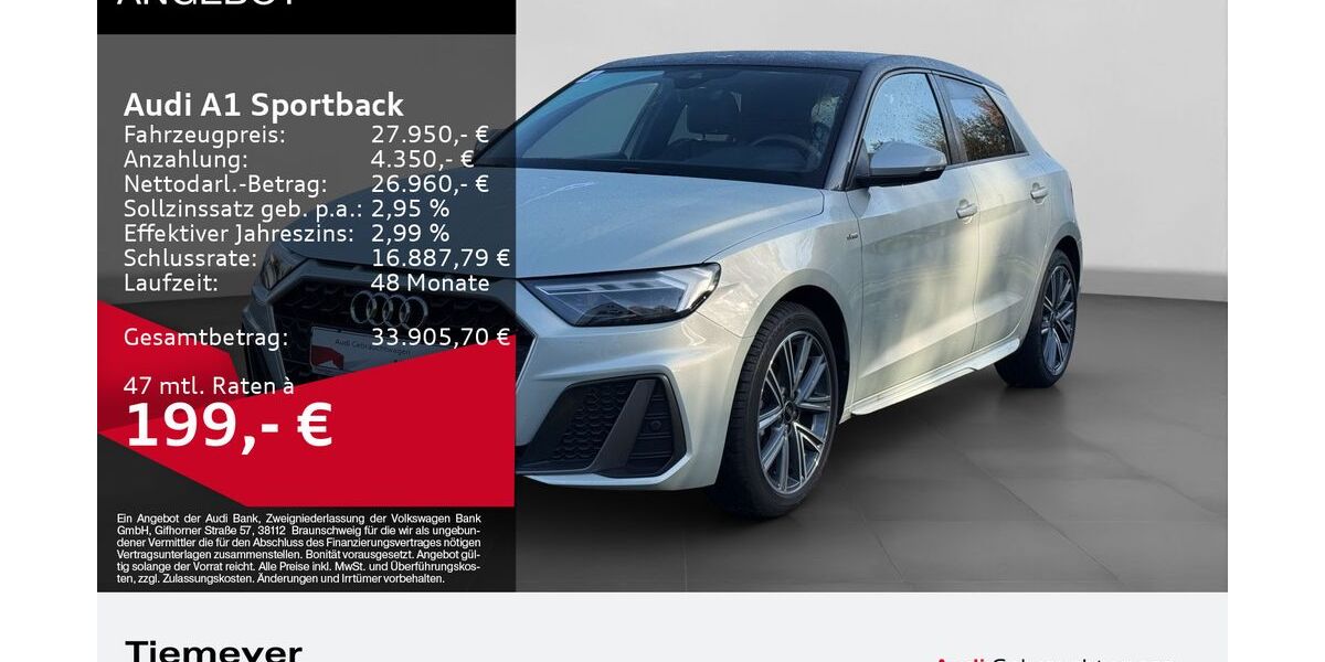 Audi A1 7.826 km 26.350 &euro; Dorsten 46284