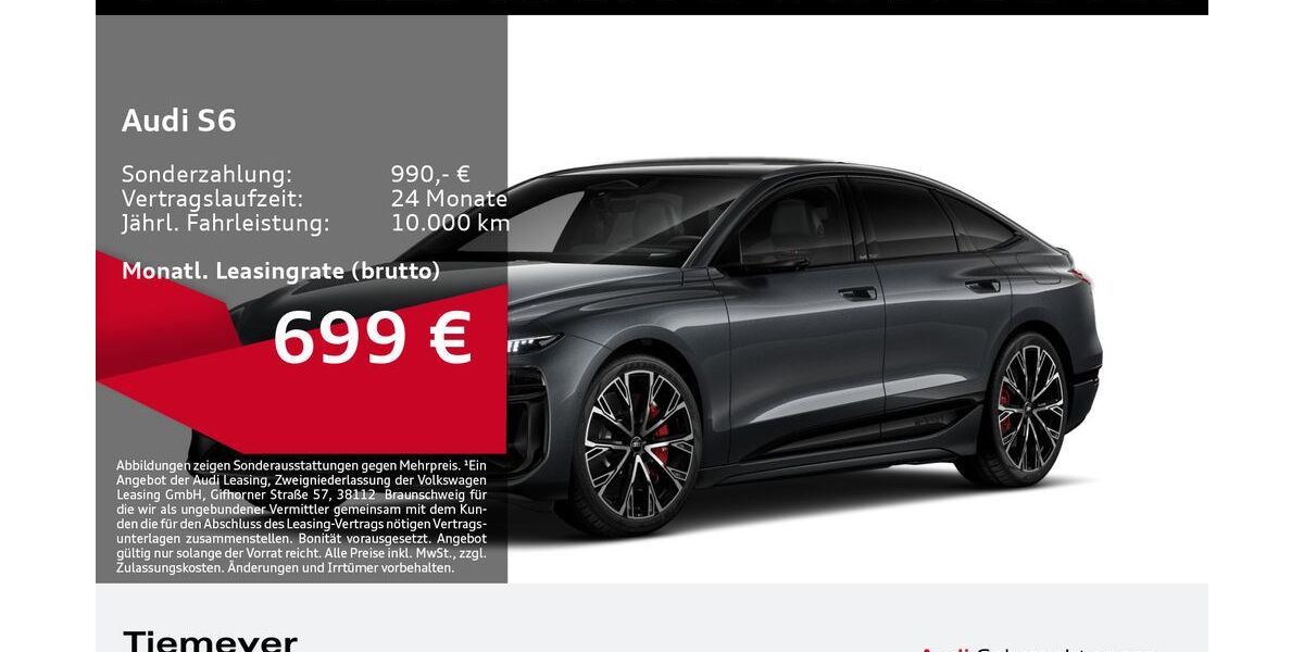 Audi S6 e-tron 16.382 km 84.440 &euro; Gelsenkirchen 45894